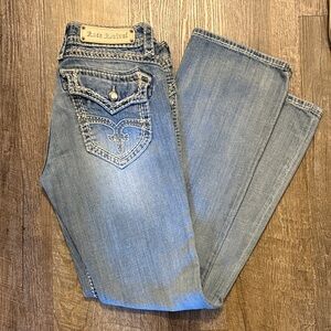 Rock Revival Light Blue Boot Cut Jeans